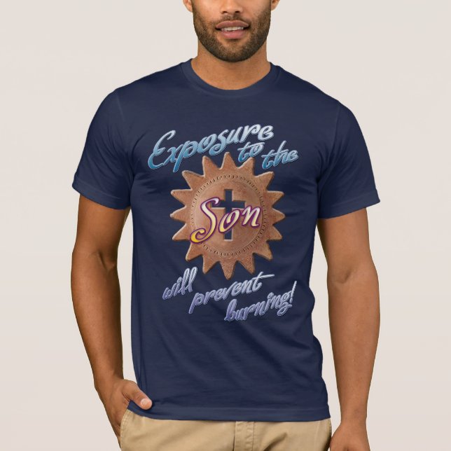 Exponering till sonen t-shirt (Framsida)