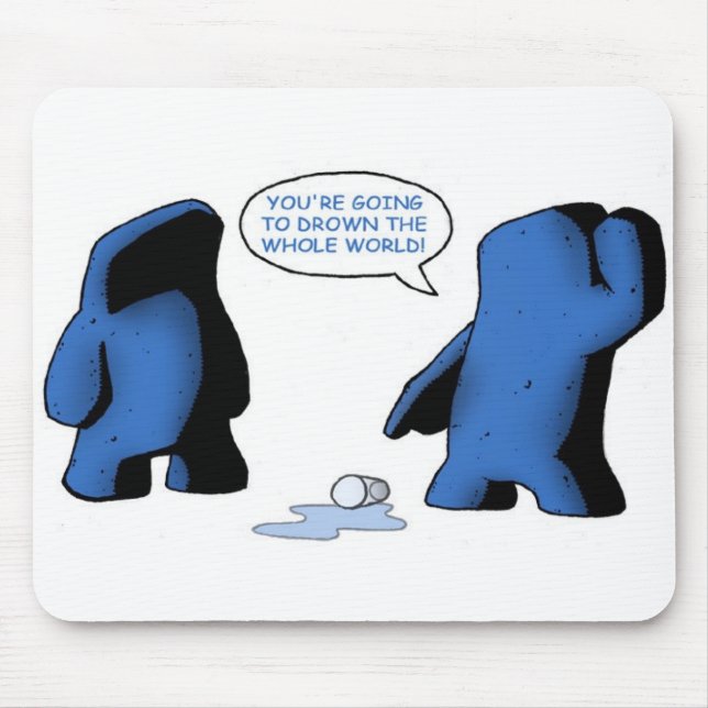 Exponeringsglas av vattenmus vadderar musmatta (Framsidan)