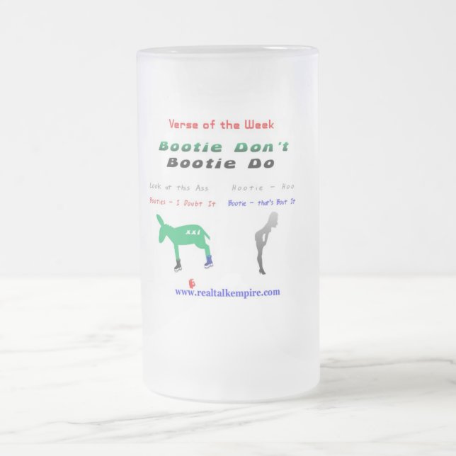 exponeringsglas - booty gör inte frostat ölglas (Center)