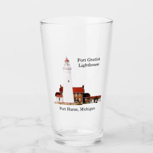 Exponeringsglas för fortGratiot fyr Glaskopp