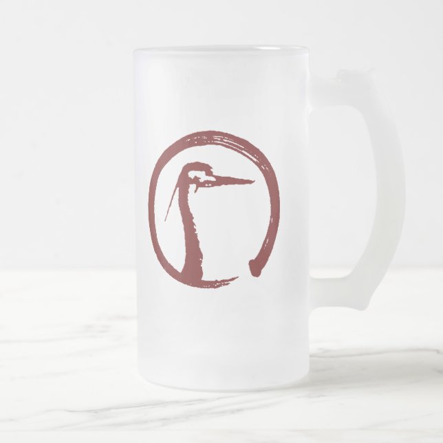 Exponeringsglas för korkBudokai öl Frostat Ölglas (Höger)