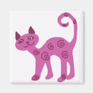 Exponeringsglas tittar kattungemagnet magnet