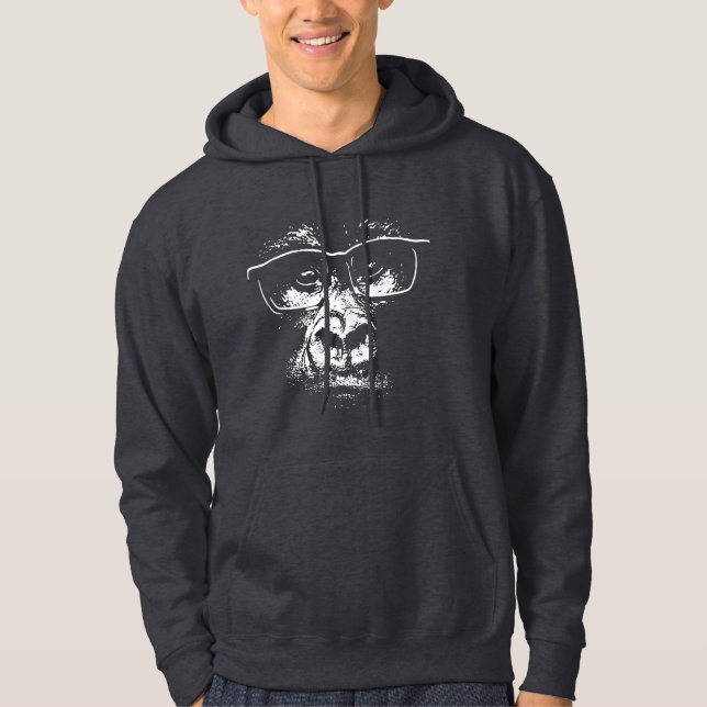 Exponeringsglasgorilla Hoodie (Framsida)