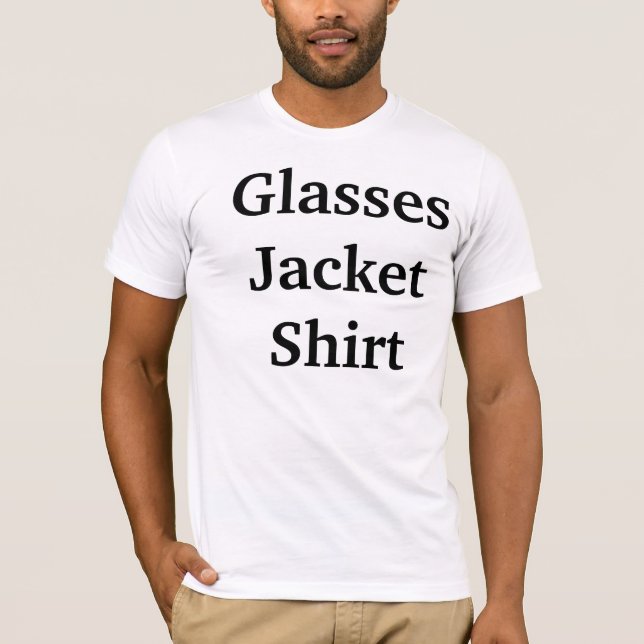 Exponeringsglasjackaskjorta T Shirt (Framsida)