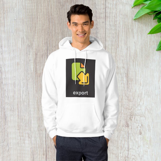 Exportera ikon hoodie (Skapare uppladdad)
