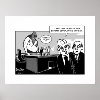 Exportövervakningsansvarig Poster