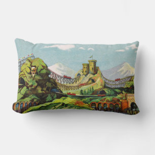 Exposition de Charleroi Lumbar Pillow Lumbarkudde