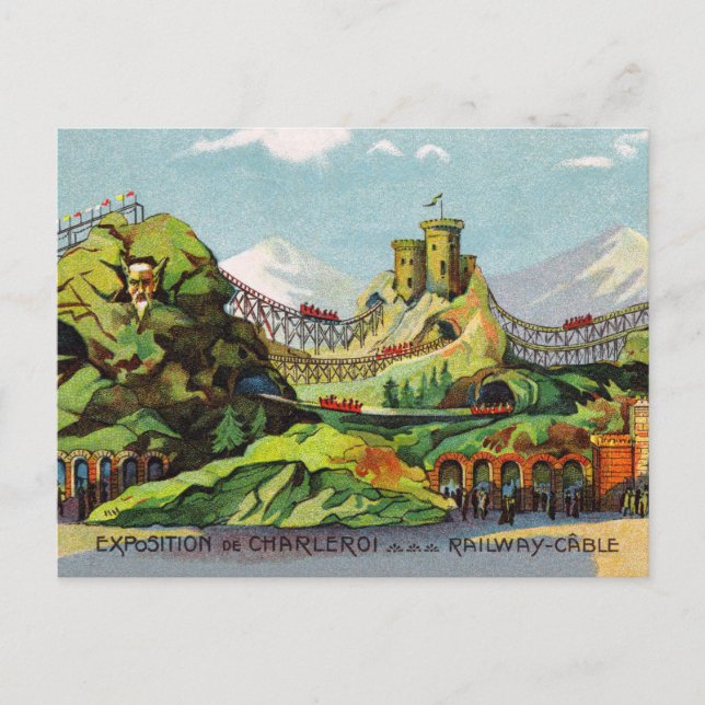 Exposition de Charleroi-vykort Vykort (Framsida)