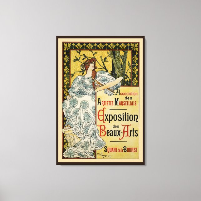 Exposition des Beaux-Arts Canvastryck (Framsida)