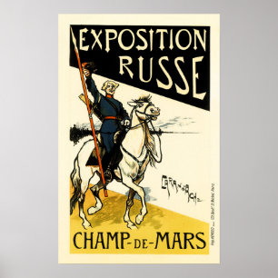 Exposition Russe Champ de Mars Maitres de Affiche Poster
