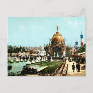 Exposition Universal 1889 Paris Frankrike Vykort