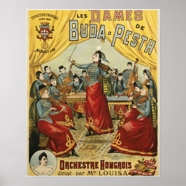 Exposition Universelle Paris 1889 Poster (Framsidan)