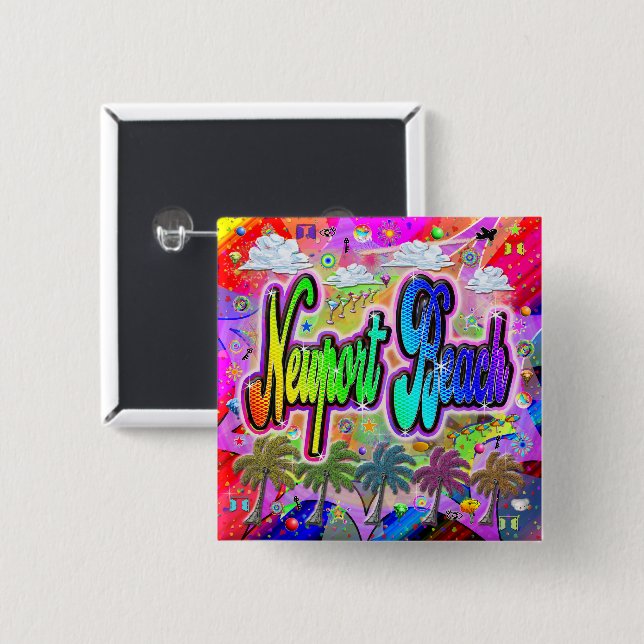 Express-knapp för Newport Beach Vista Knapp (Framsida & baksida)