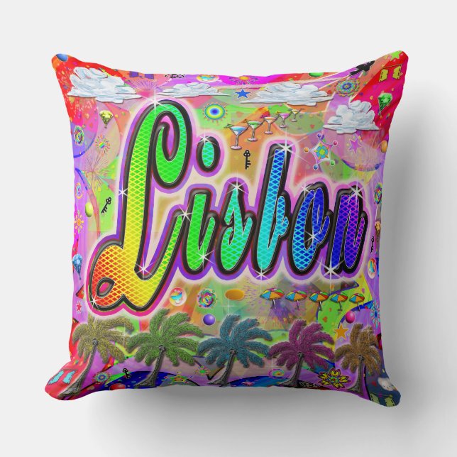 Express Pillow för Lissabon Vista Kudde (Framsida)