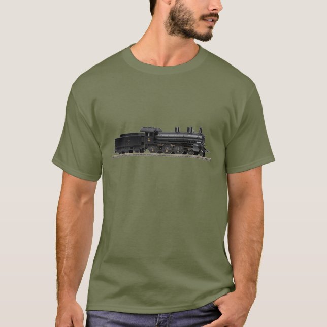 Express Tåg Locomotive T-Shirt (Framsida)