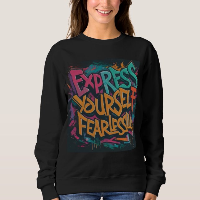 Express You Fearless T Shirt (Framsida)