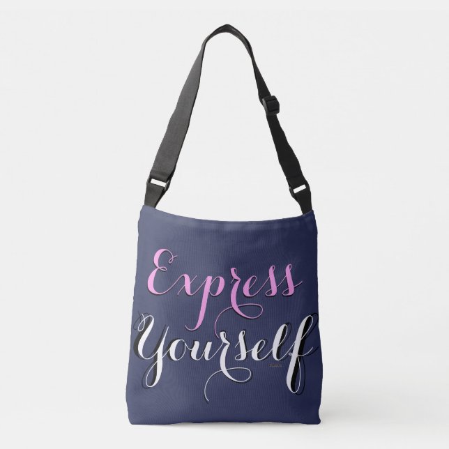 Express You-Self Graphics Art Axelväska (Framsida)