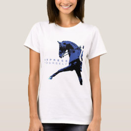 "Express you self"-ressage Te T Shirt