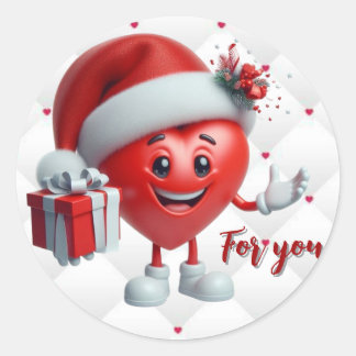 Express your affection effortlessly. runt klistermärke