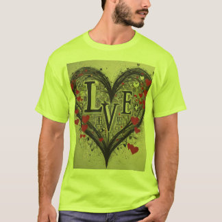Express your Kärlek med Unik design T-Shirts" T Shirt
