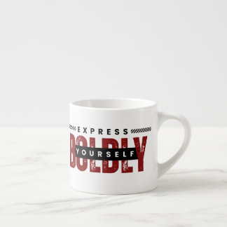 Express Yourself Bolely White Specialty Mugg Espressomugg