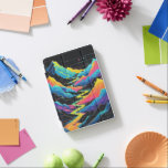 Expressindikatorlandskap för Färg-pennan iPad Mini Skydd<br><div class="desc">Dika in i en surrealistisk digital värld med den här uttryckliga färg-pennskissen. Med strömmande strömmar av programmeringskod som återges i en levande nypalett förvandlar denna dynamiska sammansättning koden till digitala former för floder, backe och abstrakt. Perfekt för programmerare, teknisk älskare, digitala konstnärer och dem som inspirerats av naturens och teknikens...</div>