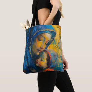 Expressionism Maria och Jesus Tygkasse