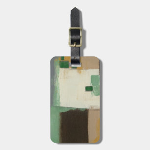 Expressionistisk målning med tunga penseldrag bagagebricka