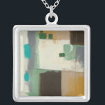 Expressionistisk målning med tunga penseldrag silverpläterat halsband<br><div class="desc">Fläkt av Kandinsky,  Pollack eller Rothko kommer att kärlek denna uttrycksmålning. Debattera dina vänner om färg använda,  eller vilket känslor de tunga penseldragen är avsedda att förmedla. Spelar ingen roll du gör,  köp en idag!</div>