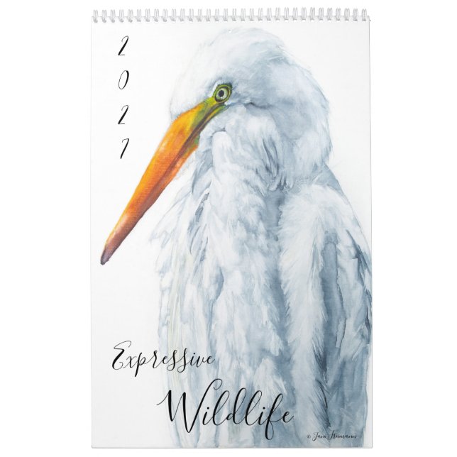 Expressiv Vilda Djur Kalender (Omslag)