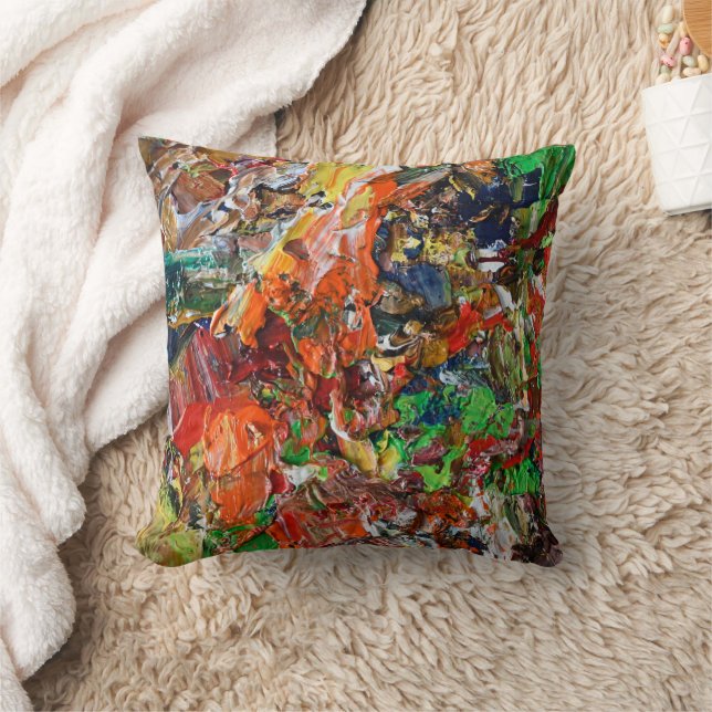 Expressive Paint Stroke from Artist Palette Kudde (Filt)