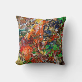 Expressive Paint Stroke from Artist Palette Kudde