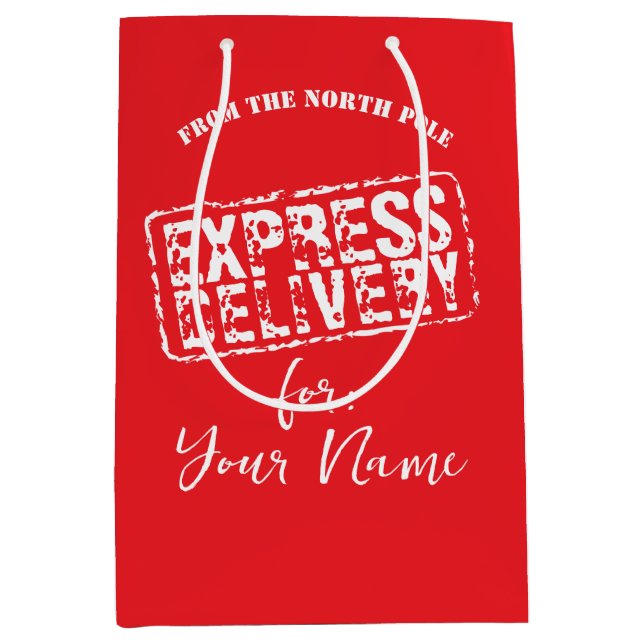 Expressleverans från Nordpolens anpassningsbar Jul (Framsidan)