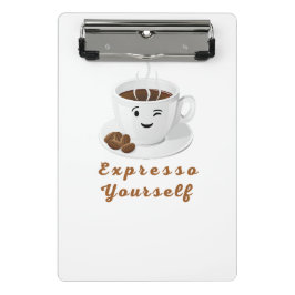 Expresso Yourself – Funny Smiling Coffee Tee