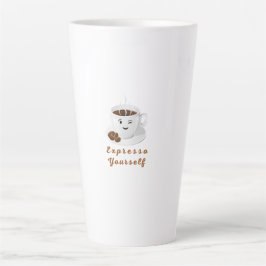 Expresso Yourself – Funny Smiling Coffee Tee