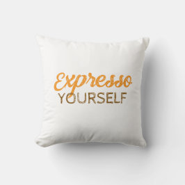 Expresso Yourself-kaffeoffert Kudde