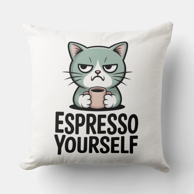 Expresso Yourself Kudde (Framsida)