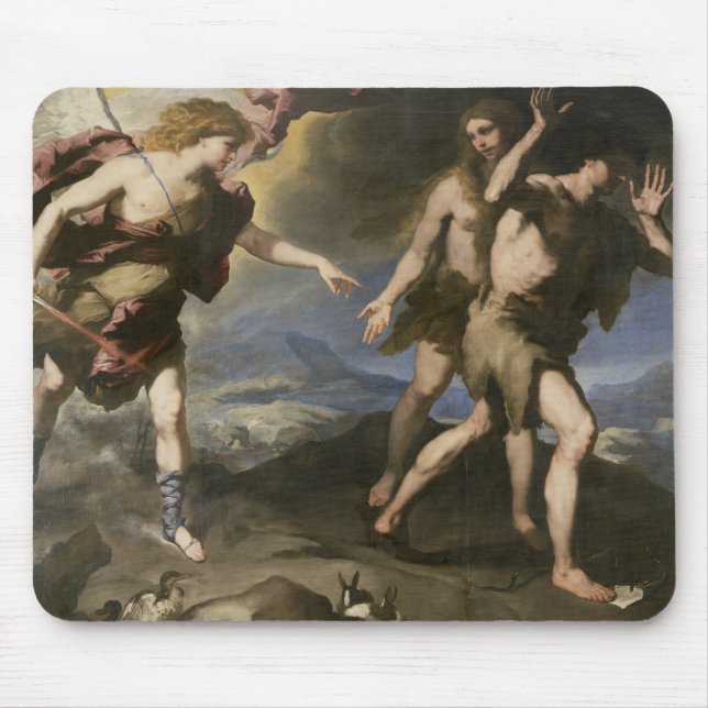 Expulsion från paradis musmatta (Framsidan)