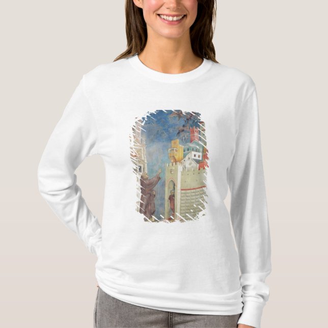 Expulsionen av djävular från Arezzo, 1297-99 T-shirt (Framsida)