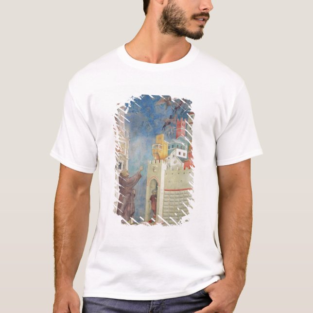 Expulsionen av djävular från Arezzo, 1297-99 Tee Shirt (Framsida)