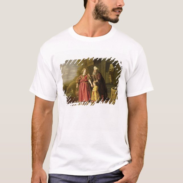 Expulsionen av Hagar och Ishmael, c.1644 Tee (Framsida)