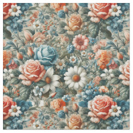 Exquisite Blommigt Fabric Tyg