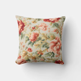 Exquisite Cute Flowers and Löv, Sunny Painting Kudde