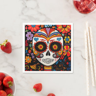 💀 Exquisite Día de Muertos Pappersservett