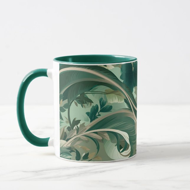 Exquisite Foliage Elegance Mugg (Vänster)