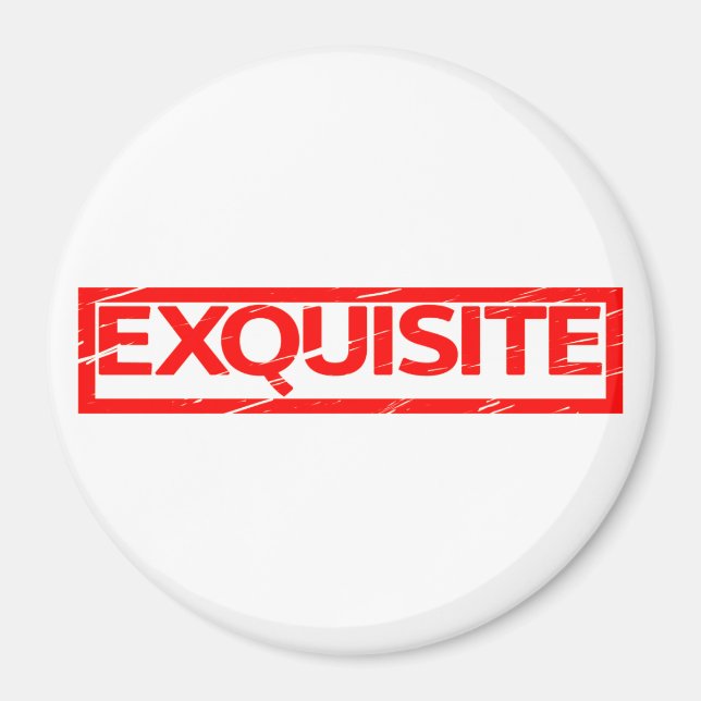 Exquisite Frimärke Magnet (Framsidan)