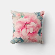 Exquisite Gentle Rosa Flowers and Cerulean Löv