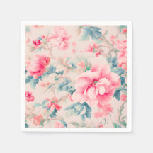 Exquisite Gentle Rosa Flowers and Cerulean Löv