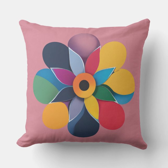 Exquisite Handdesigned Dekorativ kudde" Kudde (Framsida)