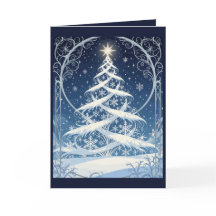 Exquisite Ornate Christmas Yule Tree